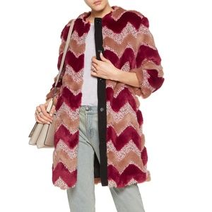 Ainea Faux Fur Coat size 2